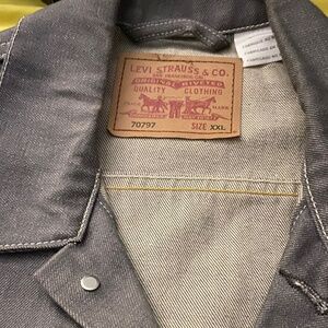 Stone washed Levi’s jacket